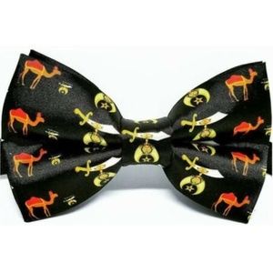 COPY - Shriner Bow Tie, black Shriners bow tie !Nobles